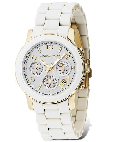 michael kors white watches women.